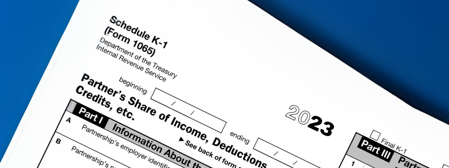 Cost Segregation Reports and Your Schedule K1 Windes
