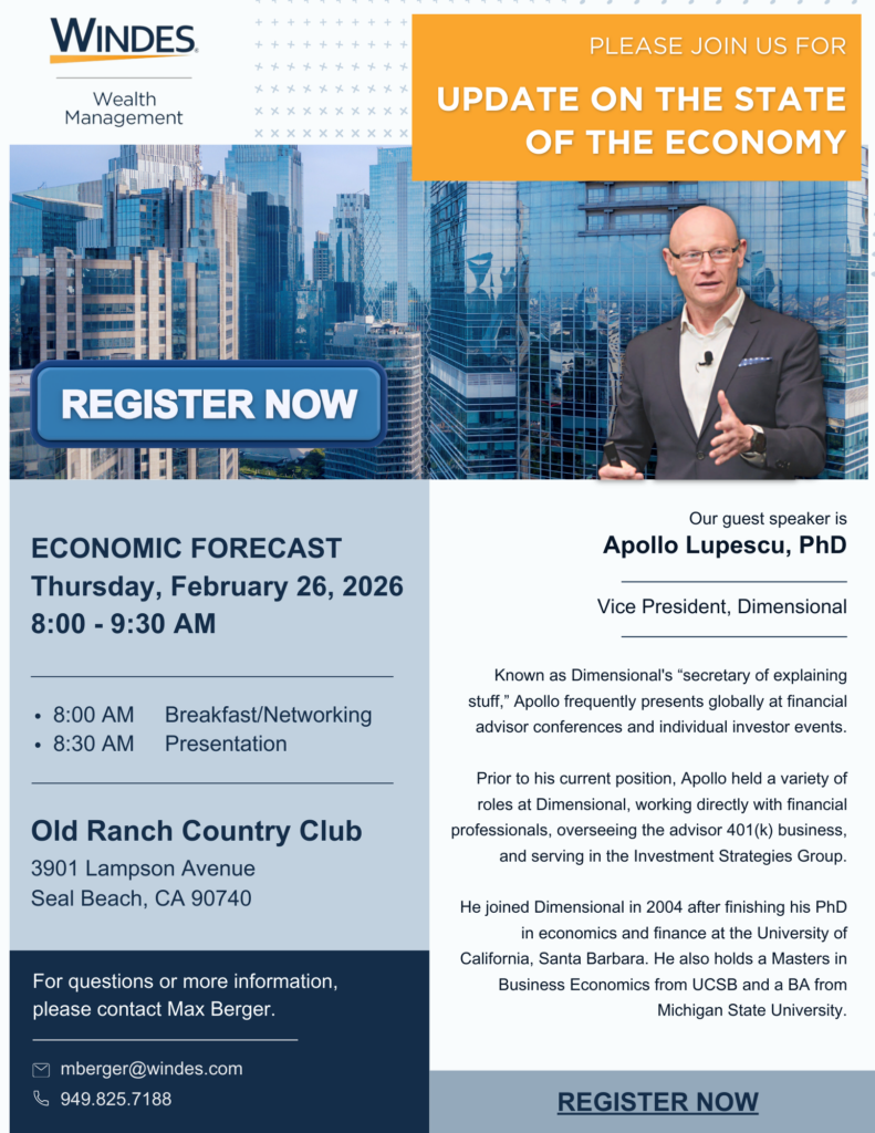 Apollo Lupescu Economic Forecast Invitation